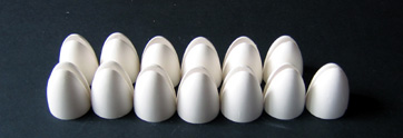 sculpture plaster beaks